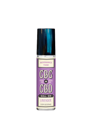 Lavender Rollon CBG and CBD oil