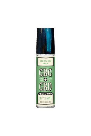 Peppermint Roll-on CBG and CBD oil